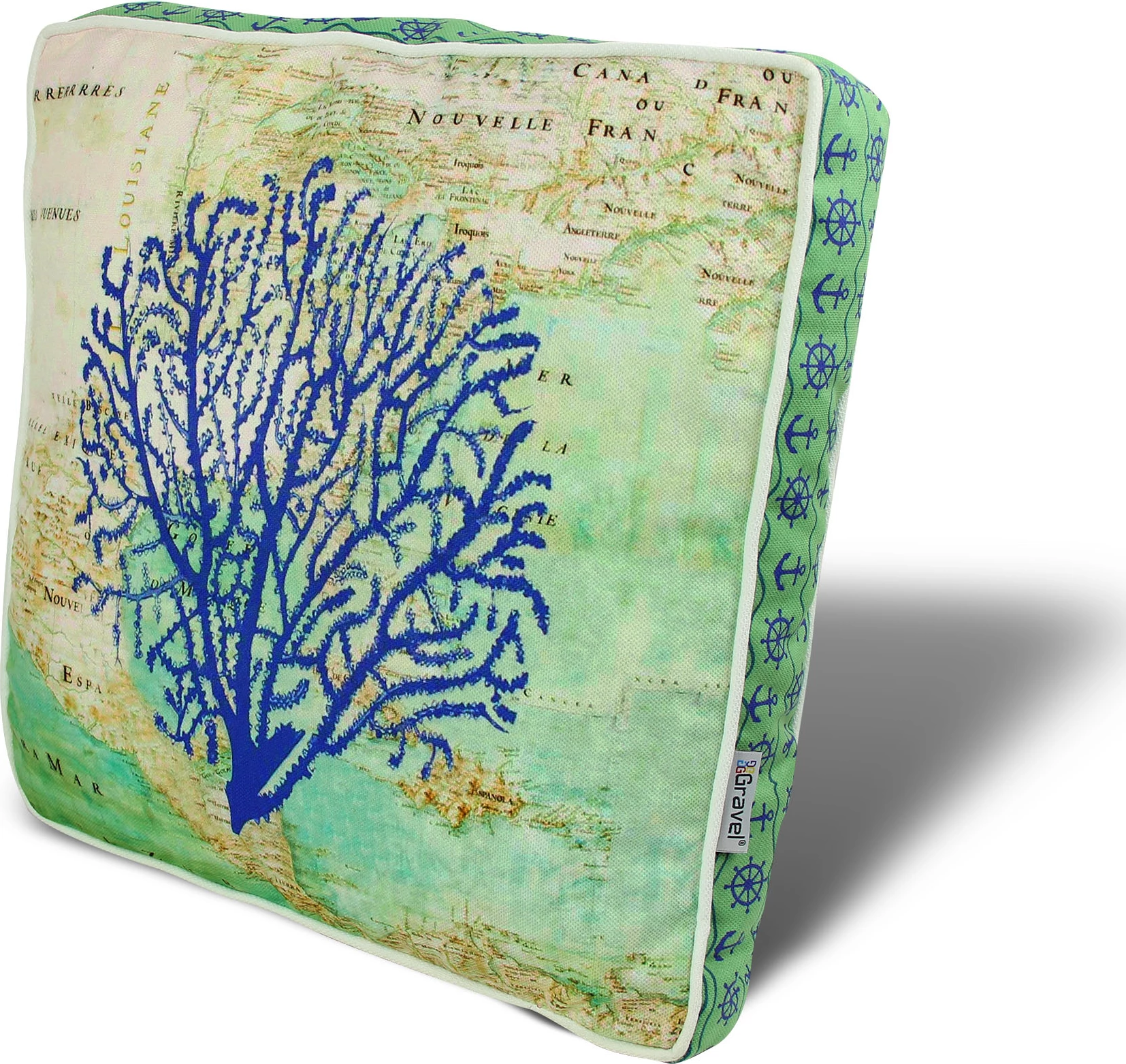 Jastëk Evila Originals, YM1016, shumëngjyrësh, 42x42cm
