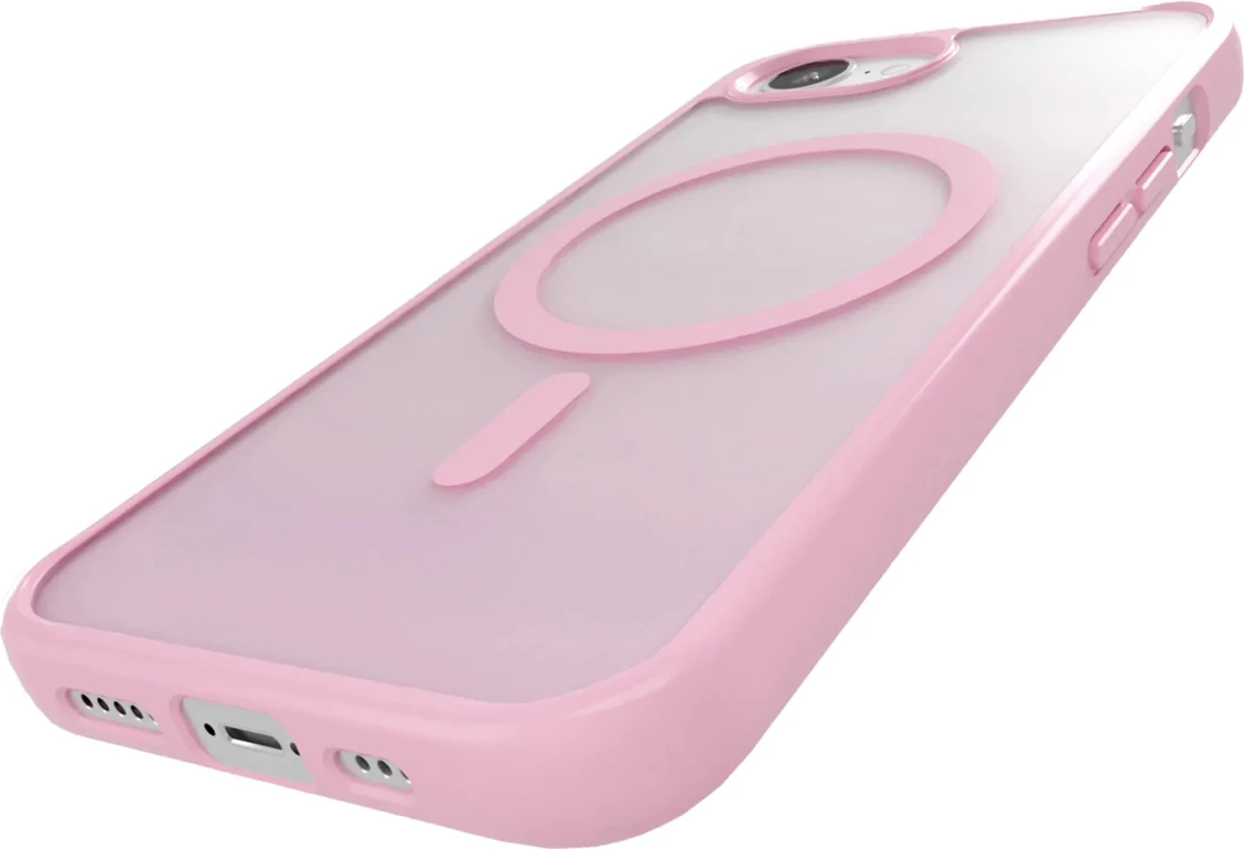 Mbështjellës Puro Gradient MagSafe për iPhone 16e, TPU, Rozë