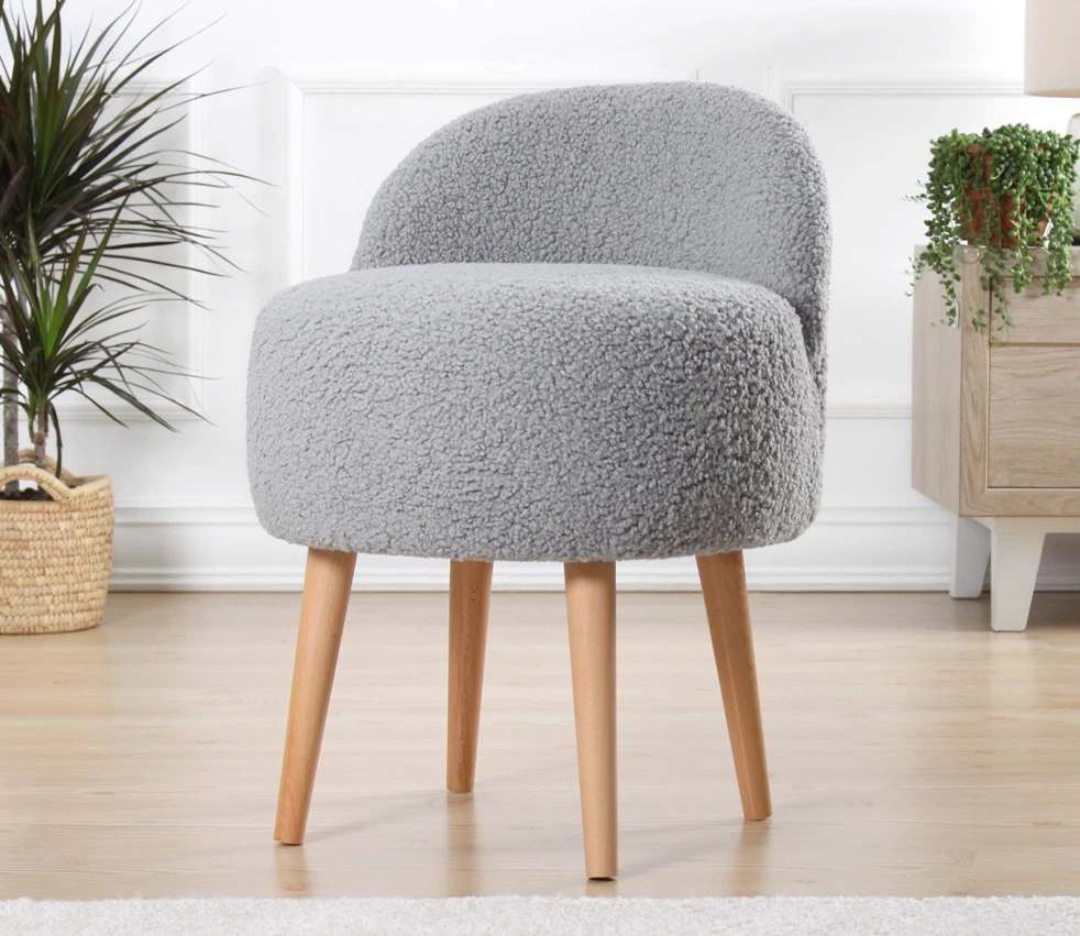 Pouf Atelier del Sofa, Rufmee, ngjyrë gri