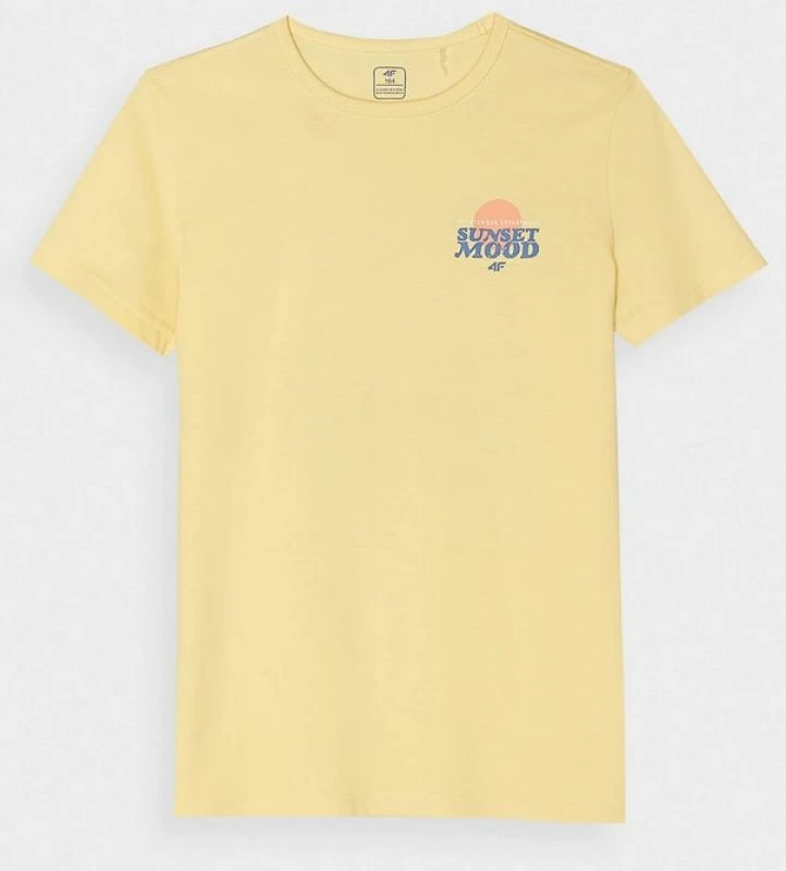 Maicë për fëmijë 4F, e verdhë