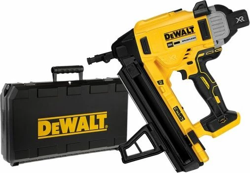 Pistoletë gozhdimi për beton DeWalt DCN890N 18V, pa bateri dhe karikues, e verdhë