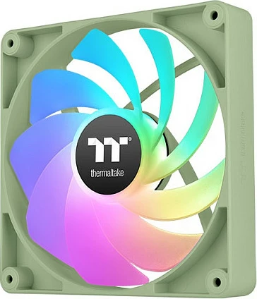 Ventilator ftohës për kasë Thermaltake CT120 Reverse ARGB Sync, 120mm, 2 copë, Matcha Green