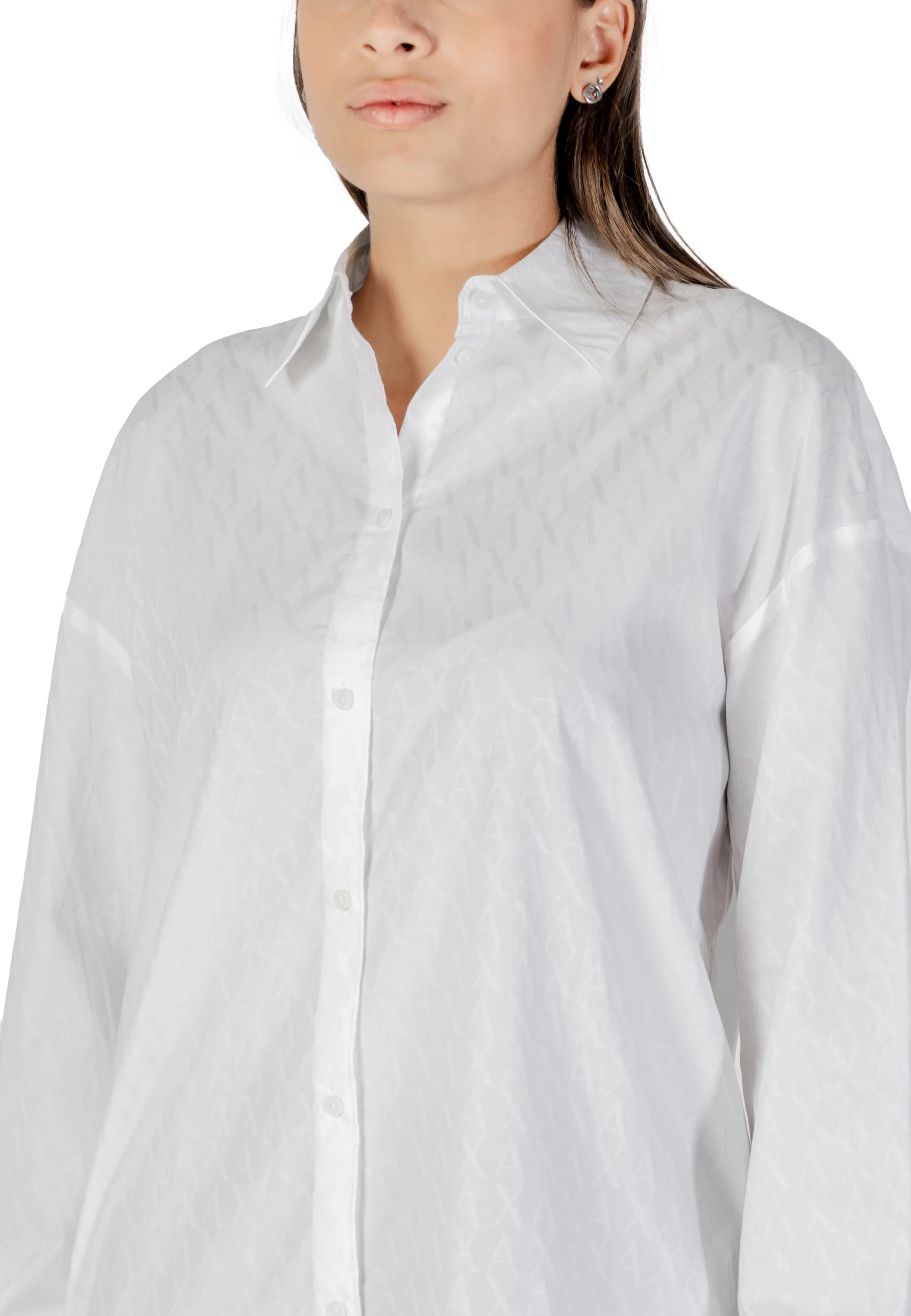 Këmishë për femra Armani Exchange XW001424 AF16631, e bardhë [Madhësia: S]