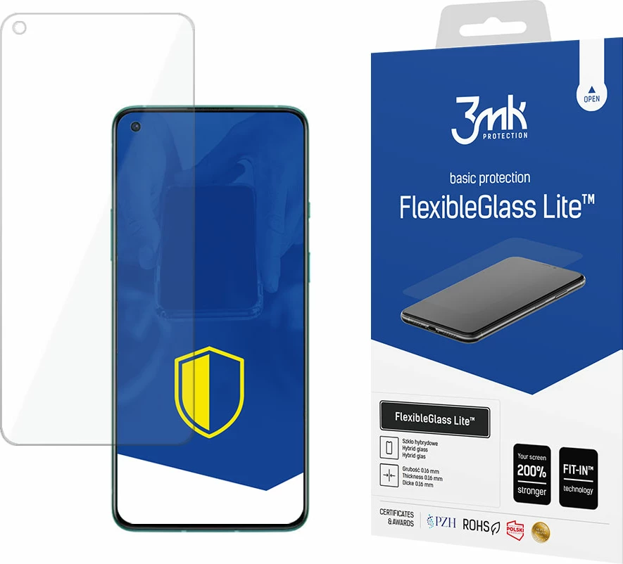 Xham hibrid mbrojtës 3mk FlexibleGlass Lite për OnePlus 8T 5G