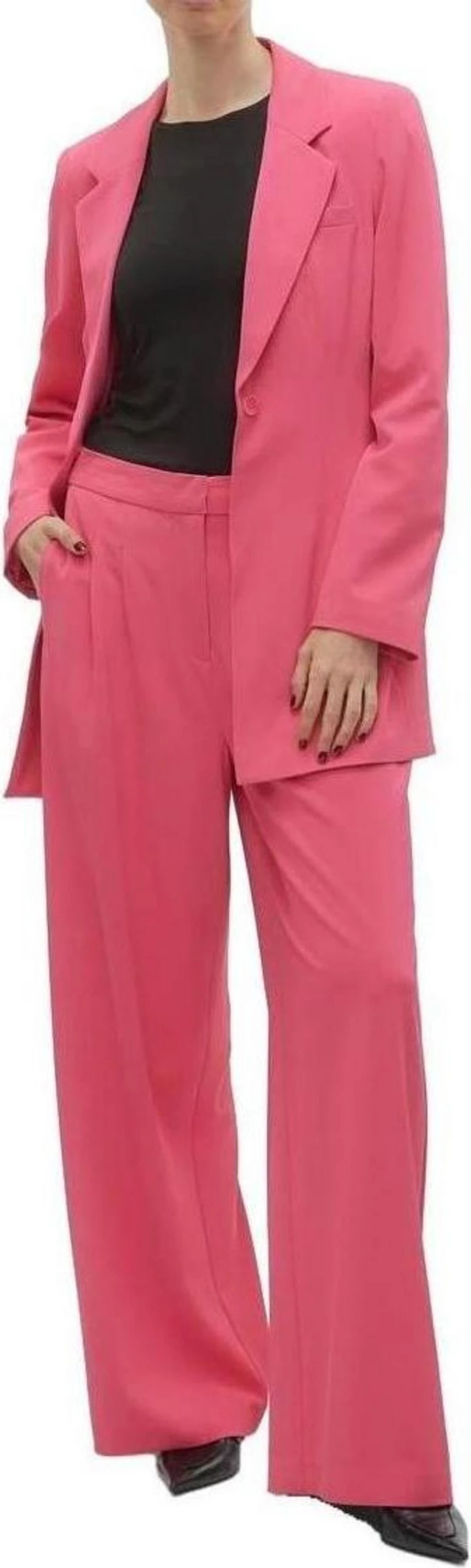 Pantallona për femra Vero Moda Vmcharity 10304781, fuchsia [Madhësia: W36 L32]