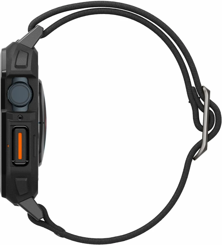 Mbështjellës Spigen Lite Fit Pro me rrip për Apple Watch 4/5/6/7/8/9/SE 44/45mm, e zezë