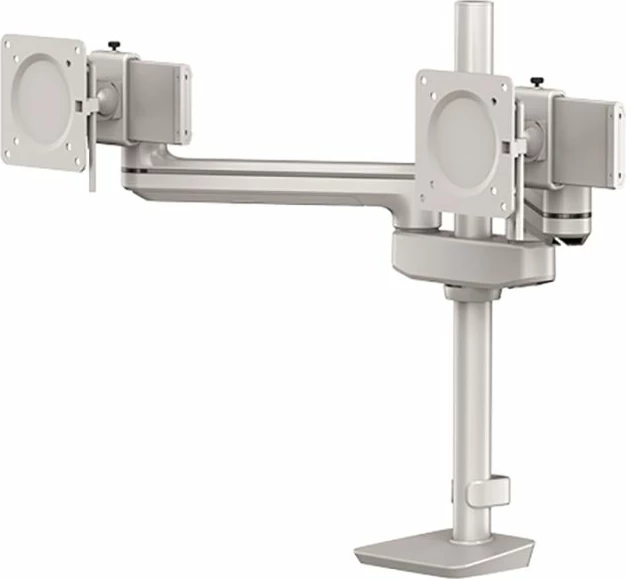 Mbajtëse dyfishe monitori Fellowes Tallo Modular 2FS 8613701, montim me kapëse, VESA 75x75/100x100, deri 40", argjend