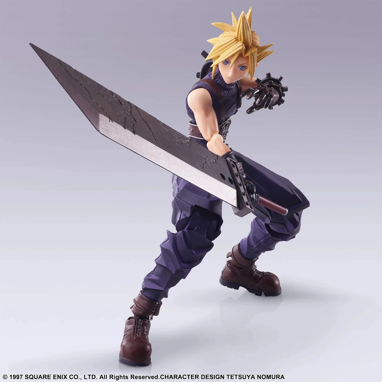 Figurinë aksion koleksionuese Square Enix Bring Arts Cloud Strife Final Fantasy VII Digital Plus Edition 15.2 cm