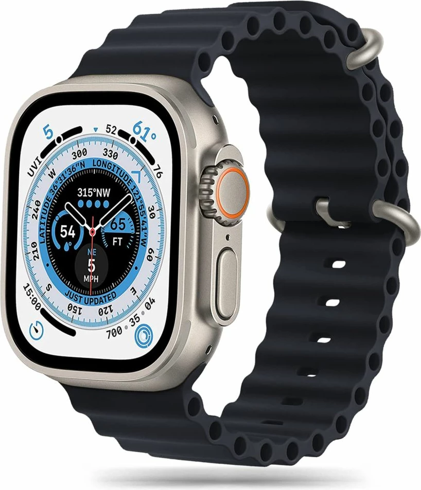 Rrip sportiv për Apple Watch Tech-Protect IconBand Pro, TPU, i zi