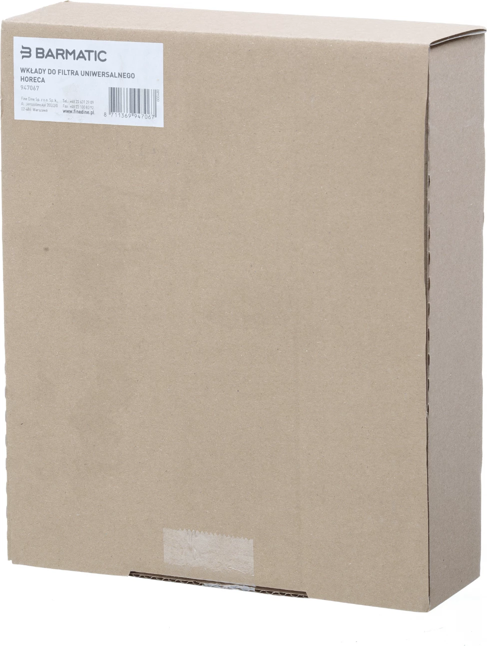 Kartrixhe zëvendësuese për filtër uji, Barmatic BS+, univerzal HoReCa, jetë deri 1 vit, gri, set 3 copë