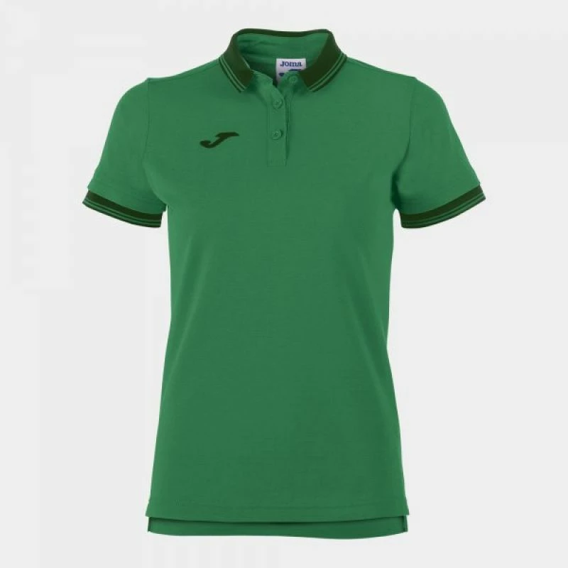 Polo maicë Joma Bali II për femra dhe fëmijë, ngjyrë jeshile