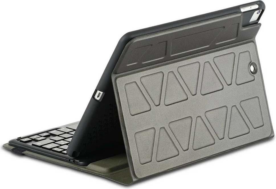 Mbështjellës folio me tastierë Targus THZ891DE Pro-Tek Education për iPad 10.2" (7/8 Gen), Bluetooth, i zi