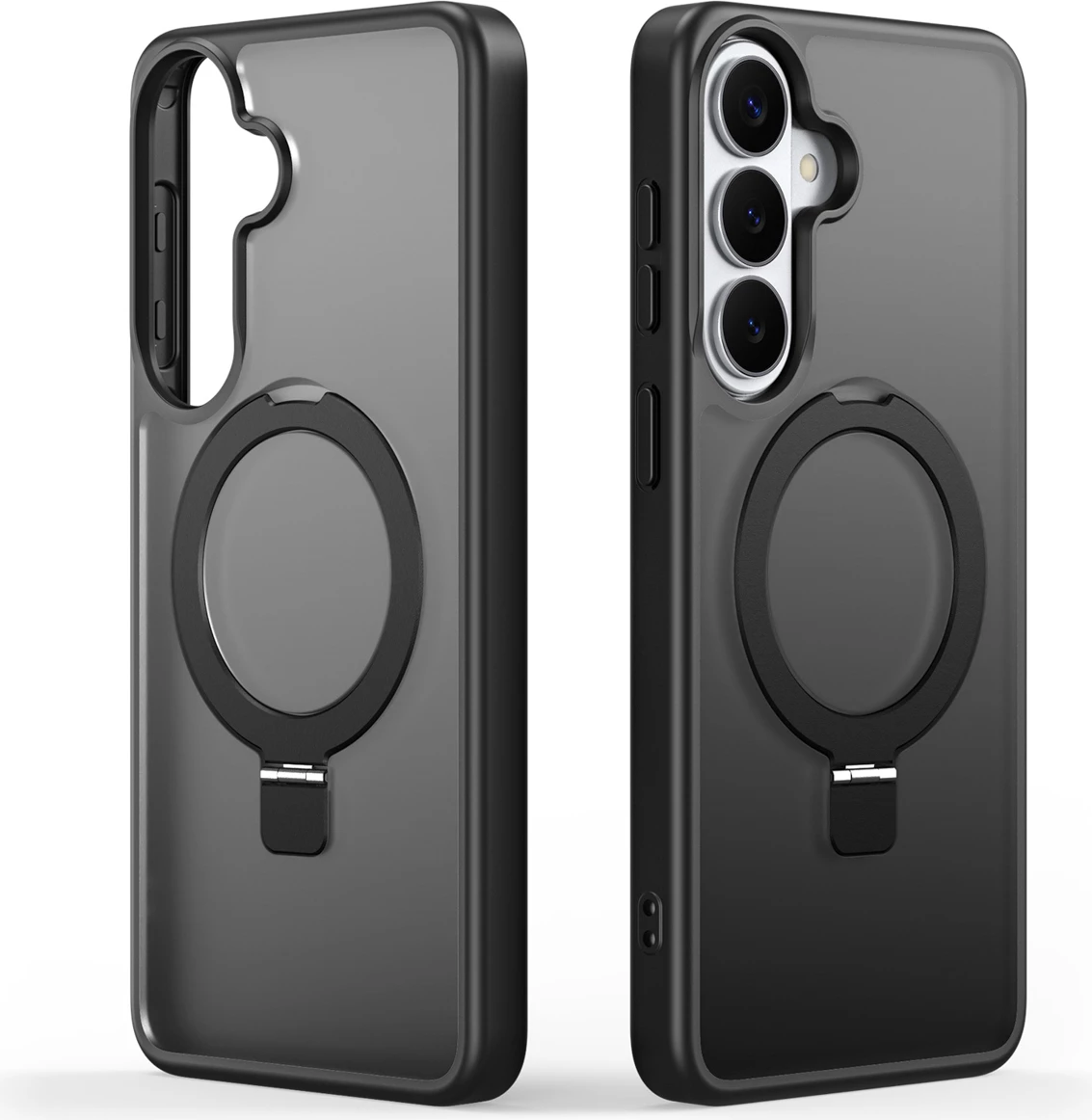 Mbështjellës Dux Ducis Yind për Samsung Galaxy S26+, MagSafe, me stand, i zi