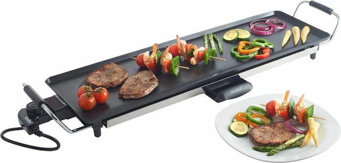 Grill teppanyaki elektrik VONSHEF XL 2013063, 2000W, 70x23cm, i zi