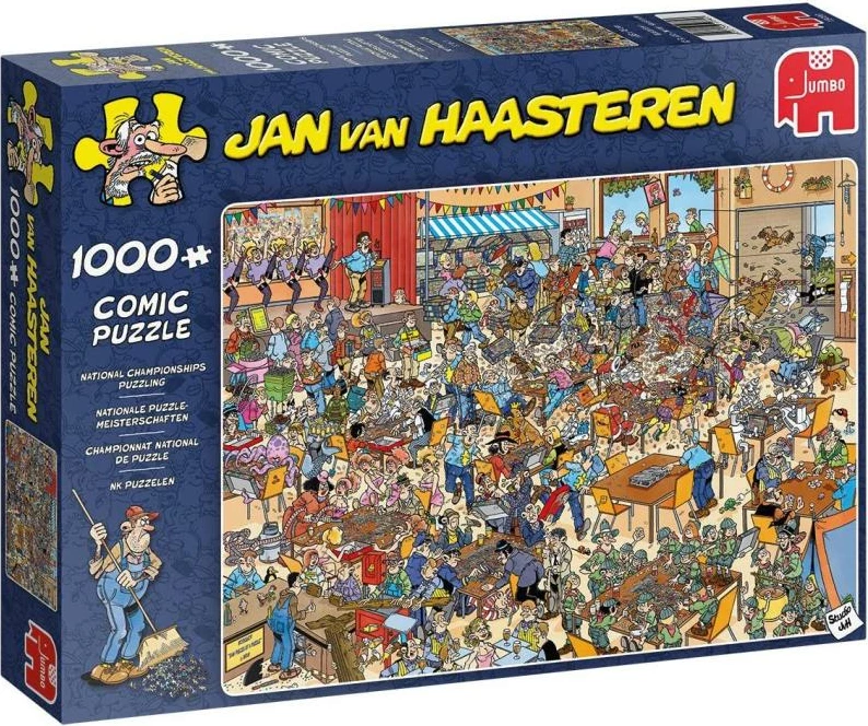 Puzzle, Jumbo Jan van Haasteren National Puzzle Championships 19090 1000 copë 12+
