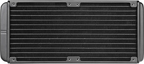 Ftohës me ujë AIO Thermaltake Floe RC 240, RGB, për CPU dhe RAM, i zi