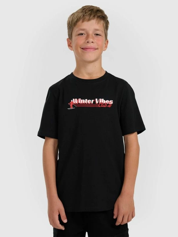 Maicë për djem 4f, me print dimëror