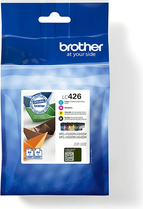 Kartrixh boje Brother LC426VAL, multipack 4 copë BK/C/M/Y