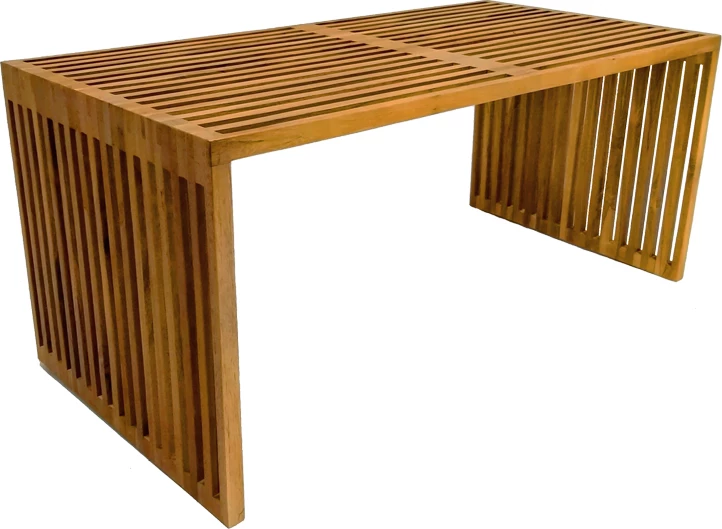 Sipërfaqe Tavoline Marlin dru teak, ngjyrë natyrale, 100x50x45cm