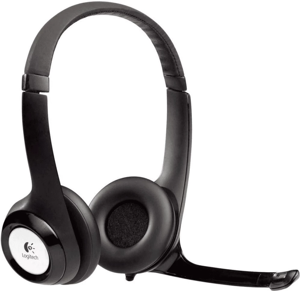 kufje me mikrofon Logitech H390 981-000406 USB stereo me kontrolle në kabllo, e zezë