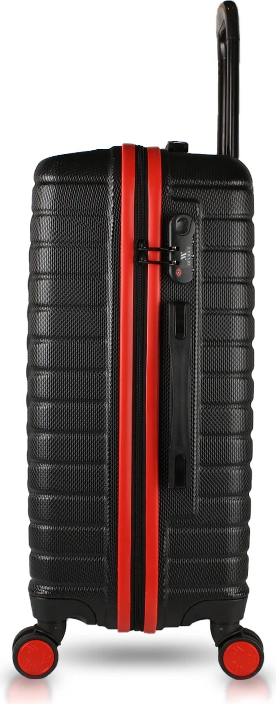 Set valixhesh (3 copë), ngjyrë e zezë, Zoozie Bags, 5554