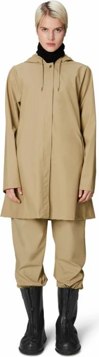 Jakne për femra Rains, bezhë