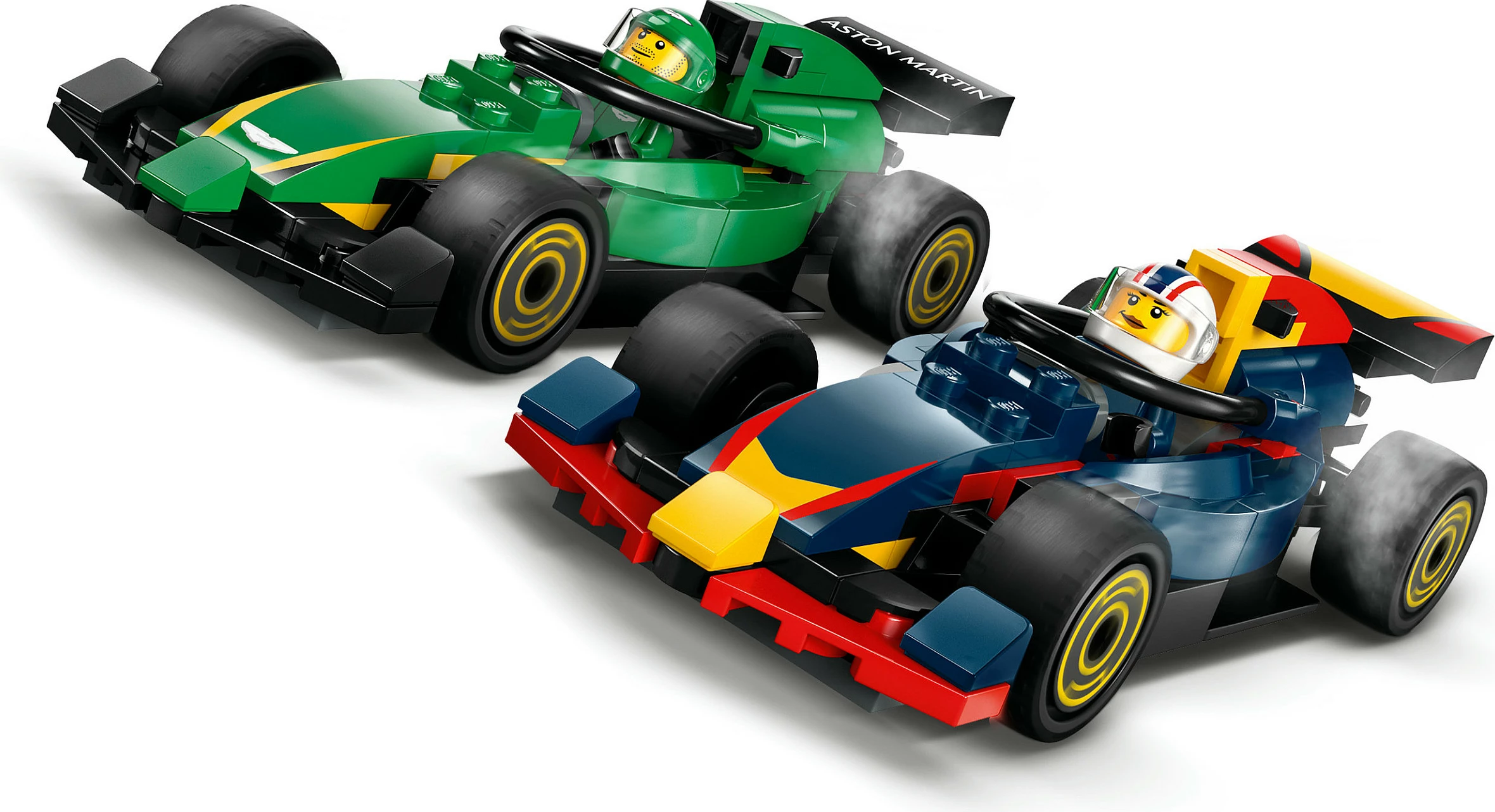 Set ndërtimi LEGO F1 kamion me RB20 & AMR24, 1086 pjesë, plastikë, shumëngjyrësh