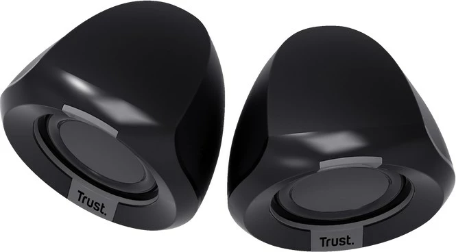 Set bokse Trust Polo, 4 W, 2.0 kanale, të zeza