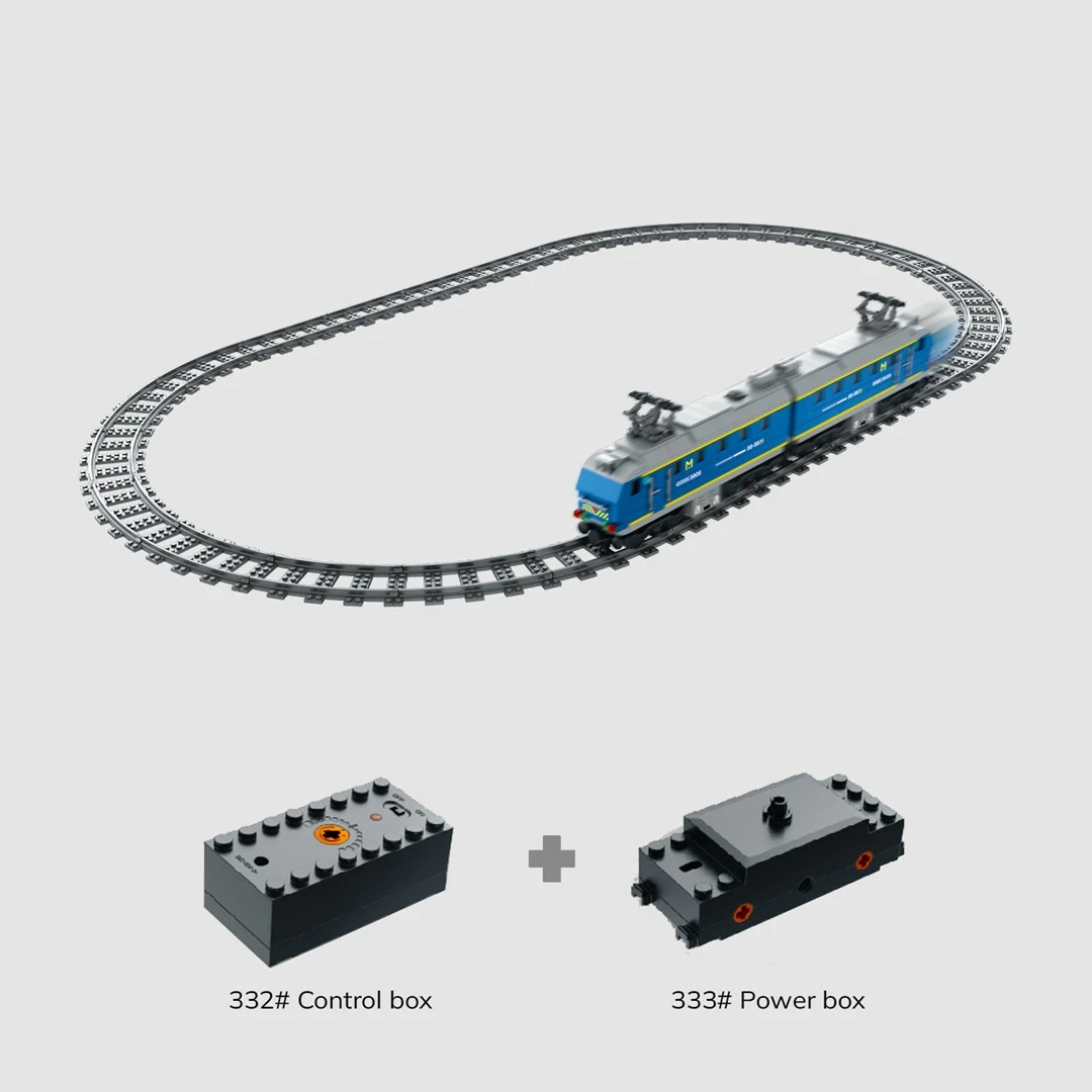 Set blloqe ndërtimi IM MASTER 8066, tren pasagjerësh, 623 pjesë, shumëngjyrësh