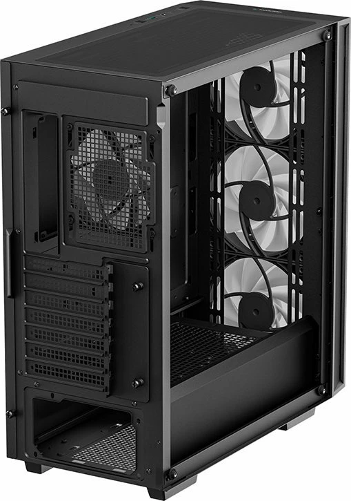 Kasë Deepcool Matrexx 55 V4 C (R-MATREXX55-BCADA4-G-4) Midi Tower ATX, ARGB, pa furnizues rryme, e zezë