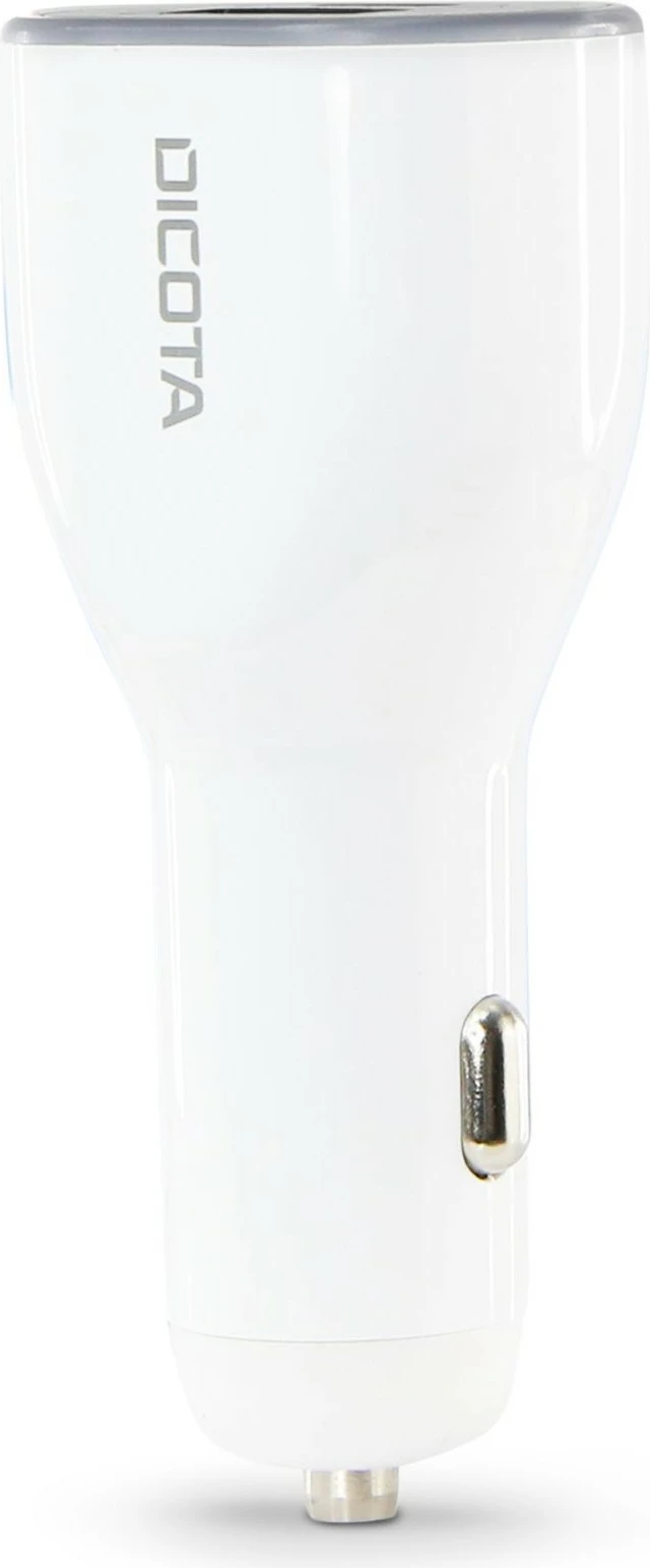 Karikues veture DICOTA Universal PRO, 100W, USB-C/USB-A, i bardhë