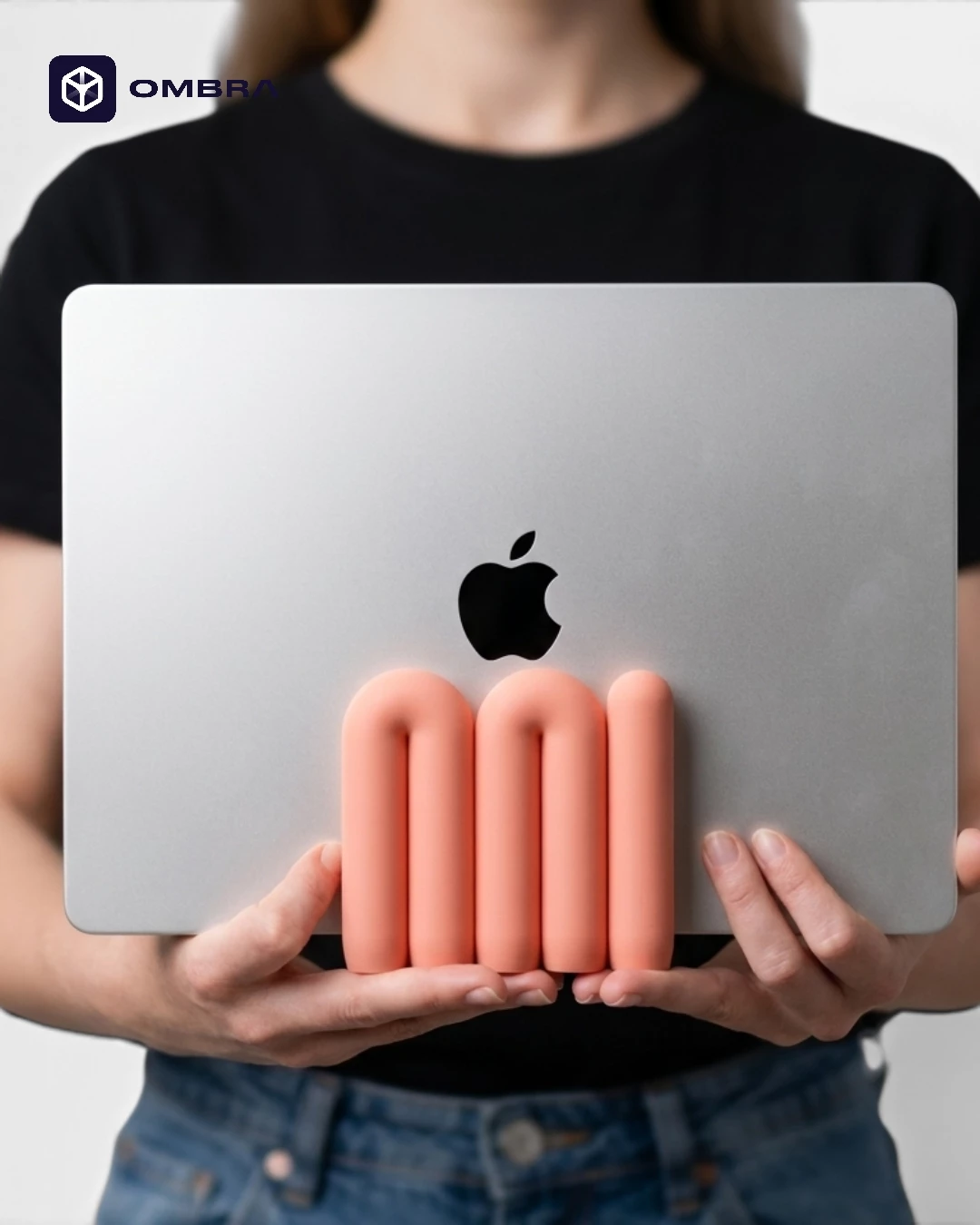 Mbajtëse vertikale për laptop, modeli TIK - e kuqe 