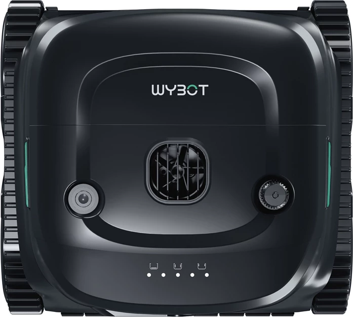 robot pastrues pishine pa kabllo Wybot C2PRO, bateri 4600 mAh, deri 150 m², Bluetooth/app, i zi/jeshil