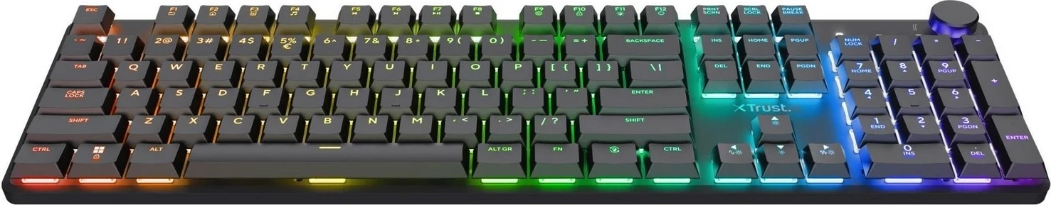 Tastierë Trust GXT 868 Torix, RGB, mekanike, e zezë
