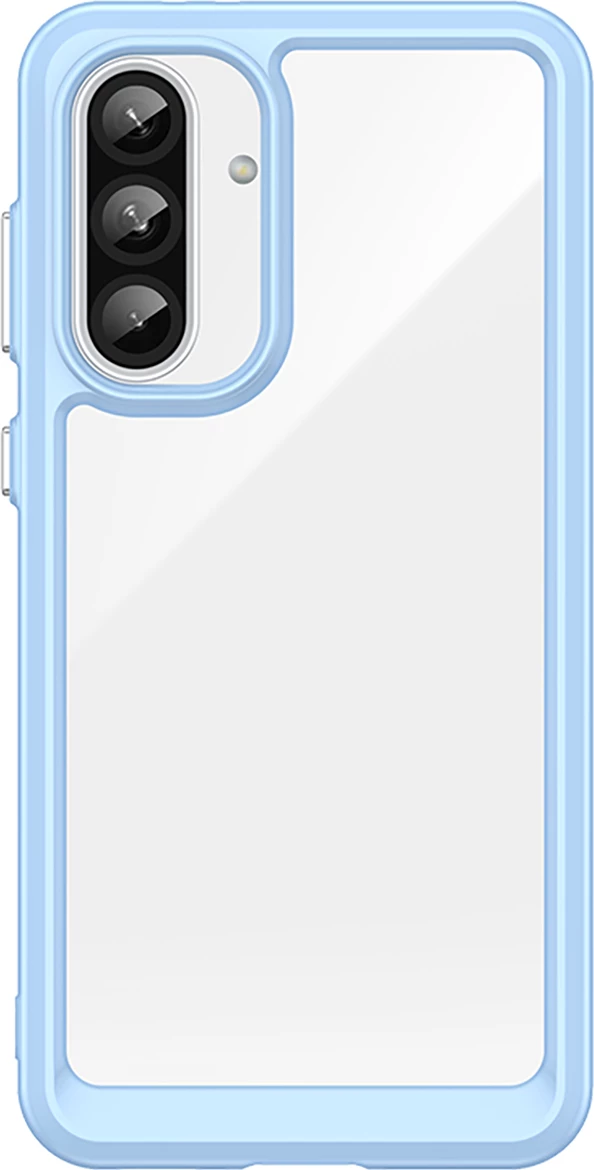 Mbështjellës Hurtel Outer Space për Samsung Galaxy A36, TPU/PC, Kaltër