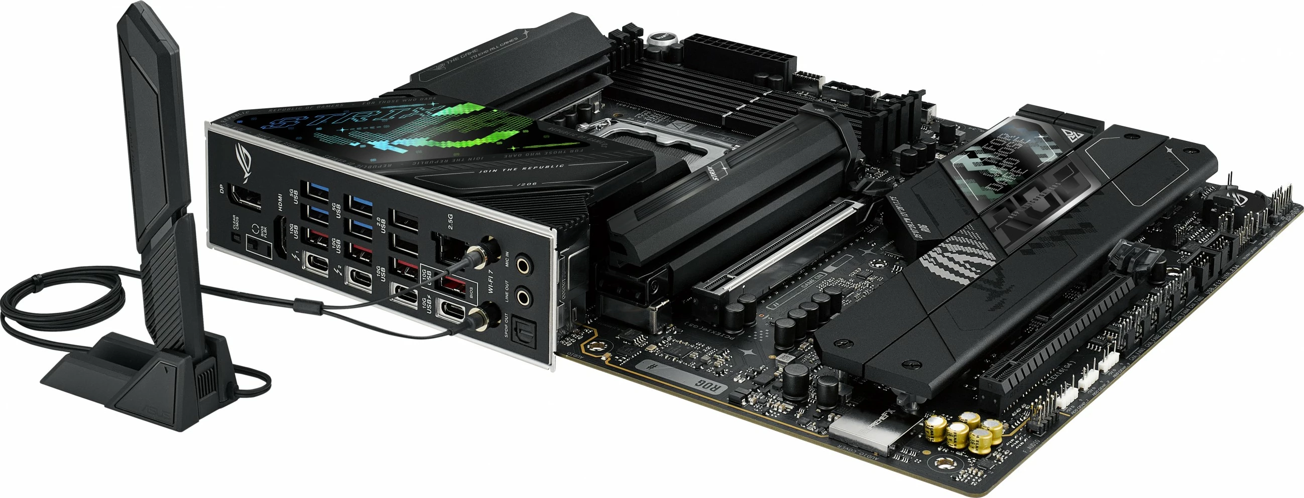 Pllakë amë ASUS ROG STRIX Z890-F GAMING WIFI, Intel, LGA 1851, DDR5, 192 GB