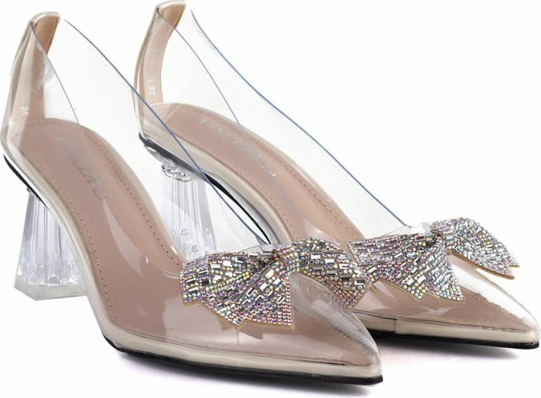 Këpucë elegante për femra Vinceza 62275, transparente [Madhësia: 36]