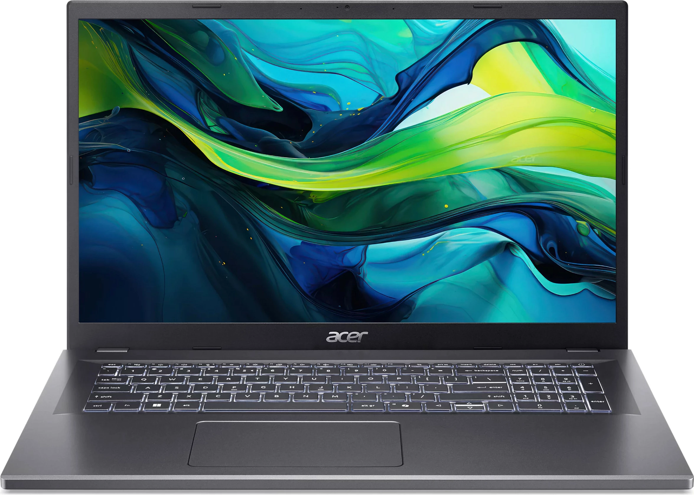 Laptop Acer Aspire 5 A17-51M-55AM, Core 5-120U, 16GB RAM, 512GB SSD, Windows 11 Home, gri