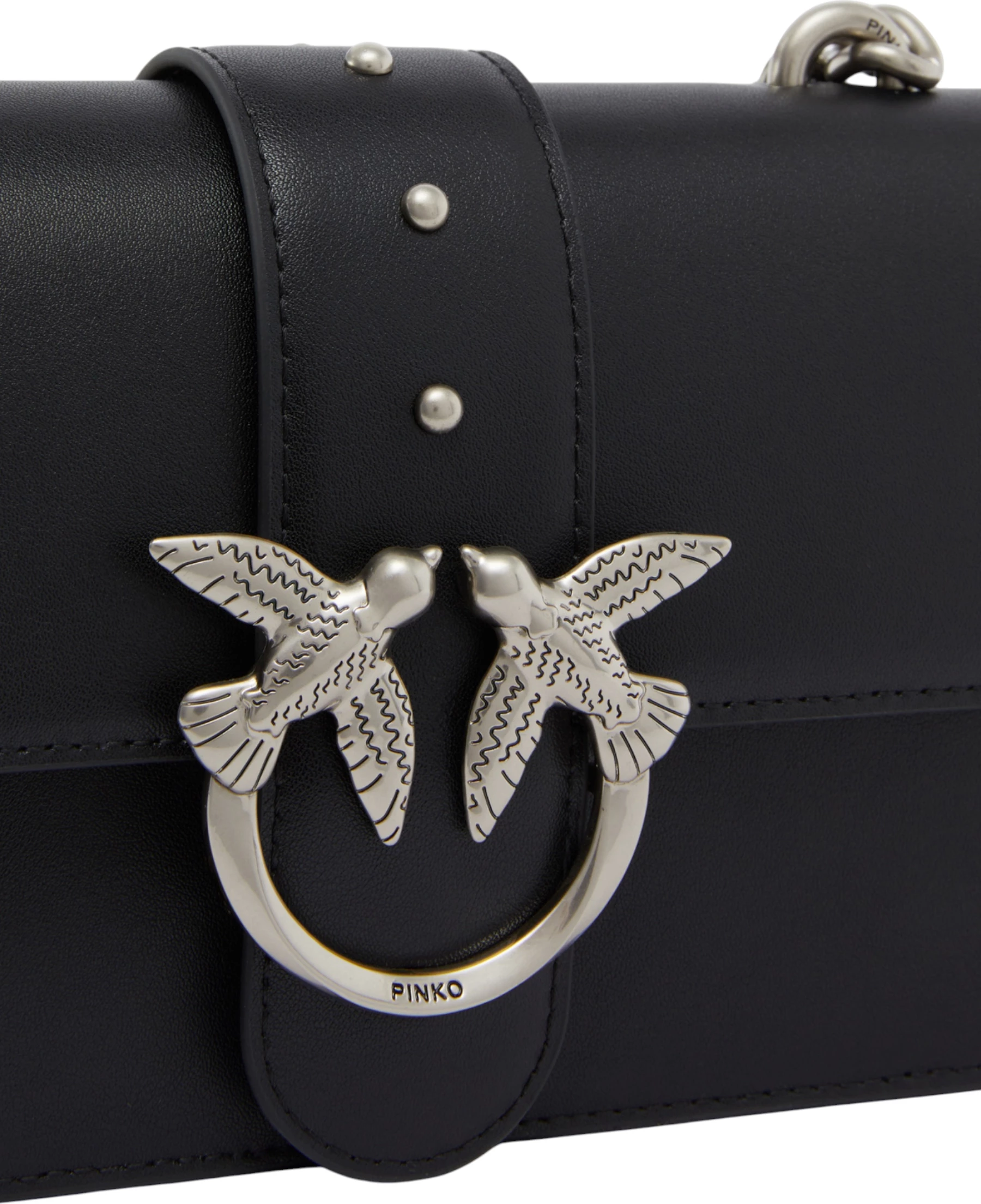 Çantë krahu Pinko Love One Mini 105856 A0F1 për femra, e zezë