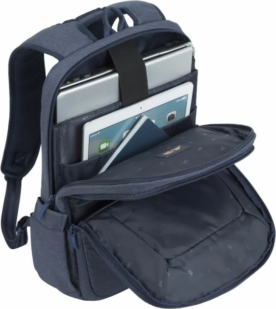 Çantë shpine për laptop RIVACASE 7760, 15.6\", 17L, blu