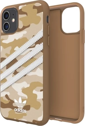 Mbështjellës Adidas OR Moulded Case CAMO WOMAN për iPhone 11 Pro, kafe