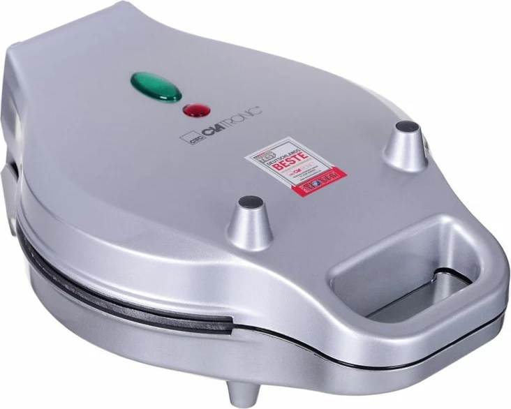 Aparat për bubble waffle Clatronic WA 3772, argjendtë