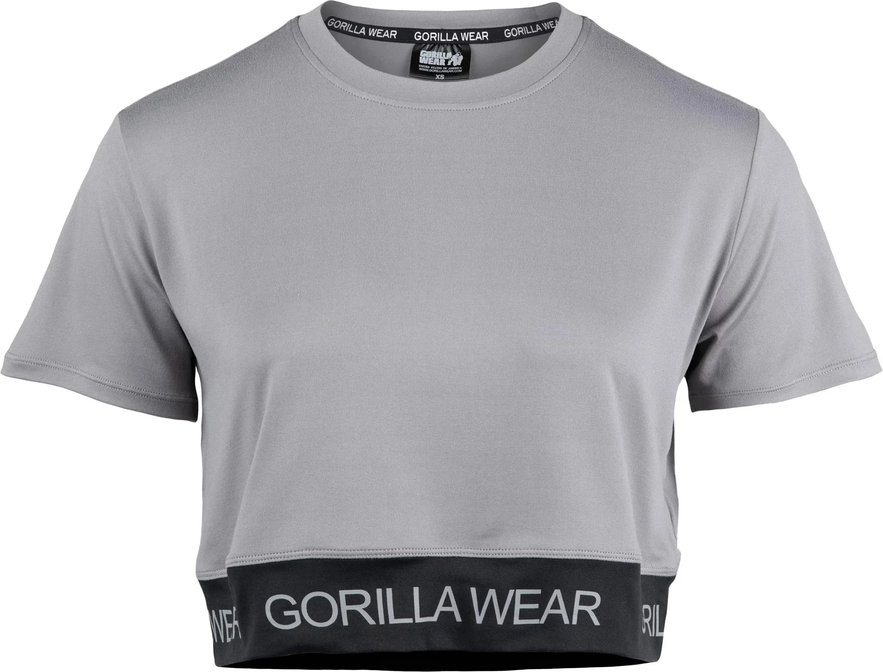 Colby Cropped T-Shirt - Gray [Madhësia: XS]
