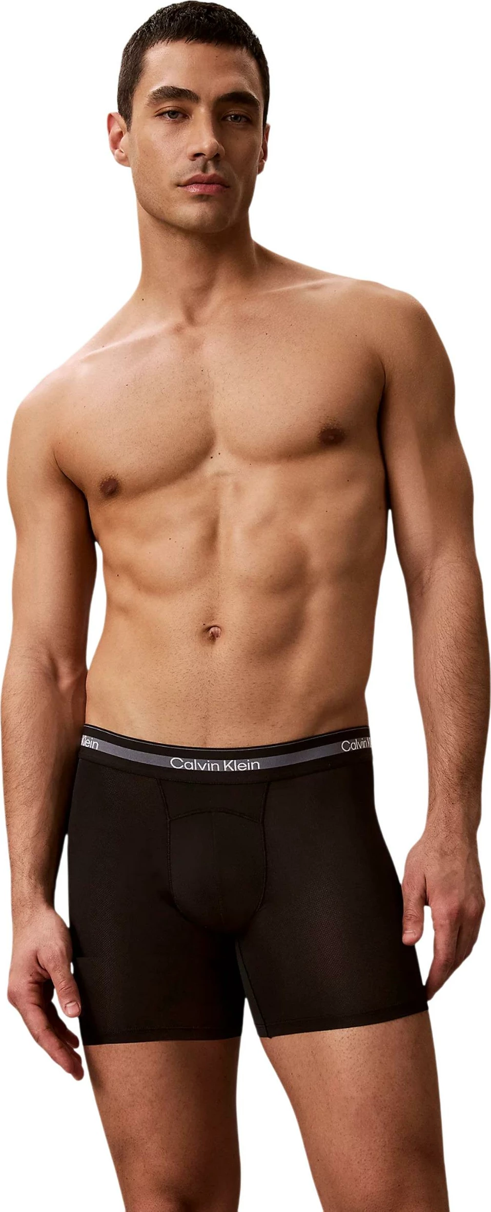 Të brendshme për meshkuj Calvin Klein Boxer Brief 3PK LV00NB4537, zeza/kafe [Madhësia: S]
