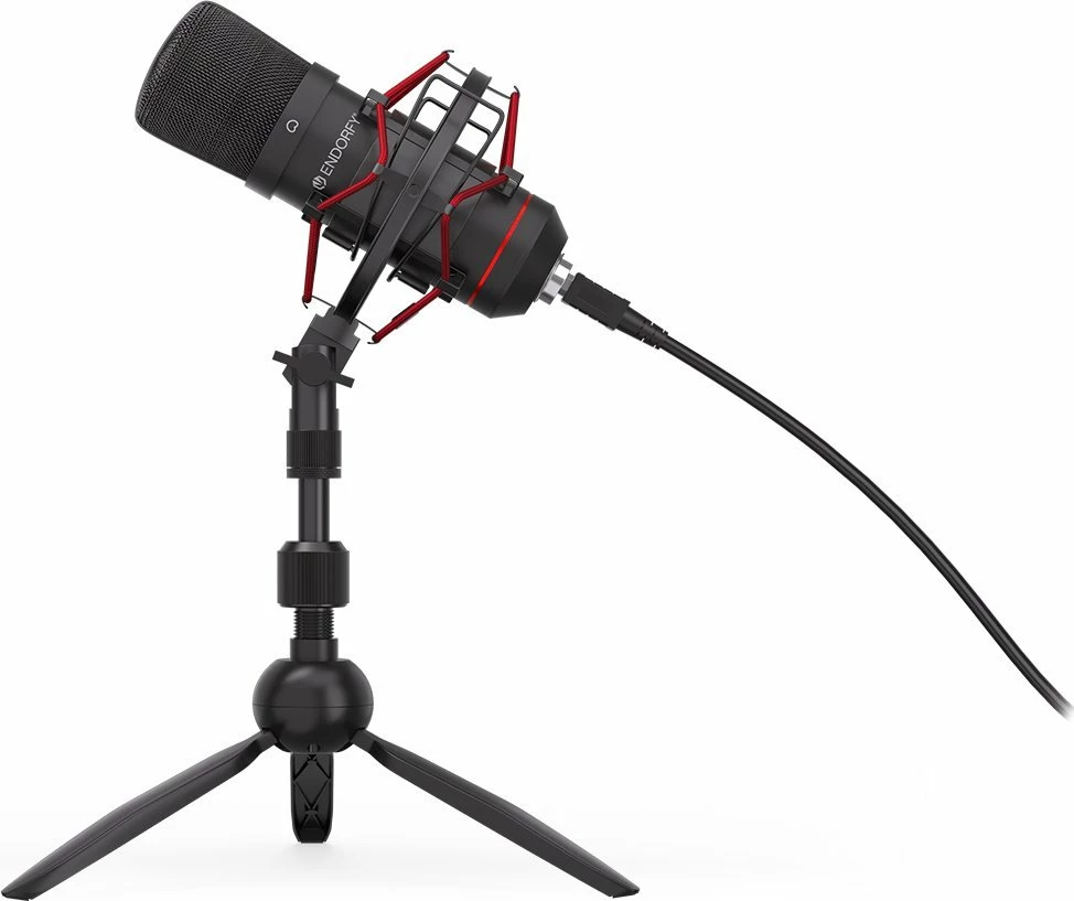 Mikrofon Endorfy Solum T (EY1B002) USB, kardioid, me tripod, i zi