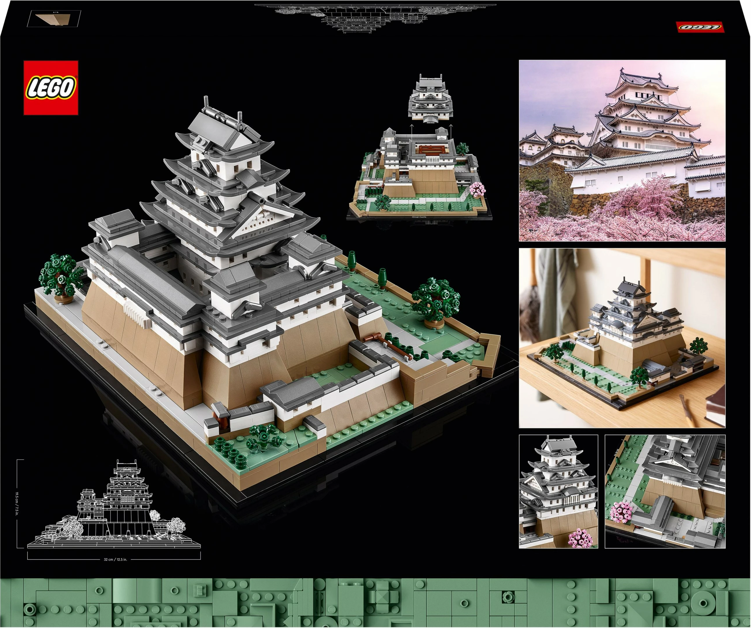 Set ndërtimi LEGO Himeji Castle, 21060, 2125 pjesë, shumëngjyrësh