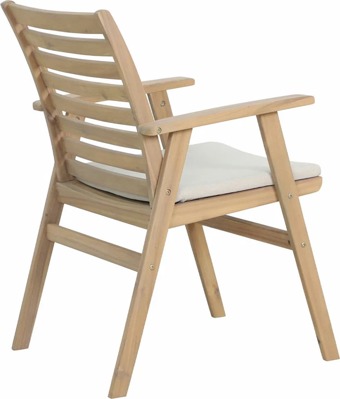 Karrige Etoile me jastëk, natyrale e bardhë, 61x59x86.5