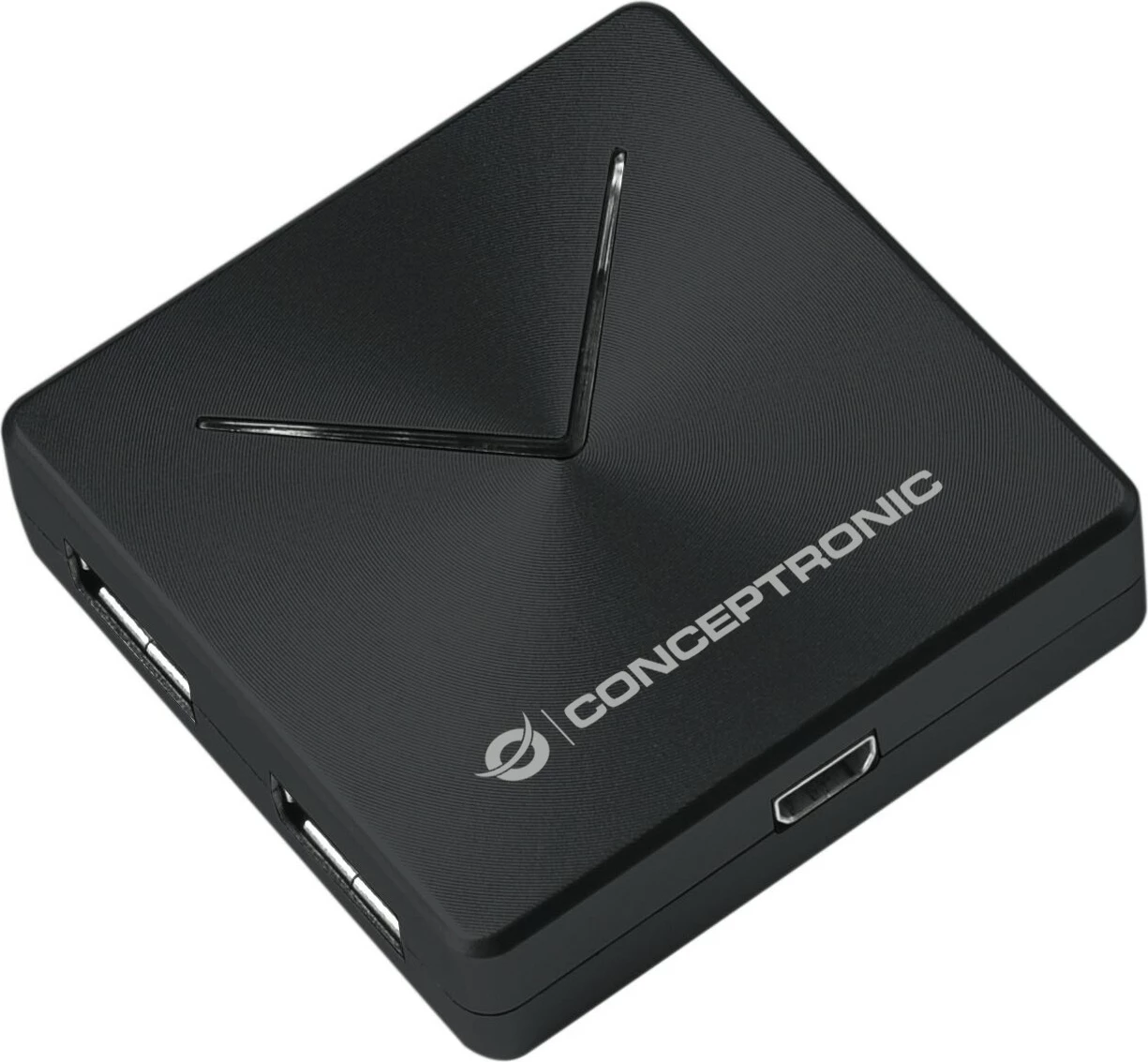 Hub USB Conceptronic 4-Port, USB-A 3.0/Mini-B, i zi