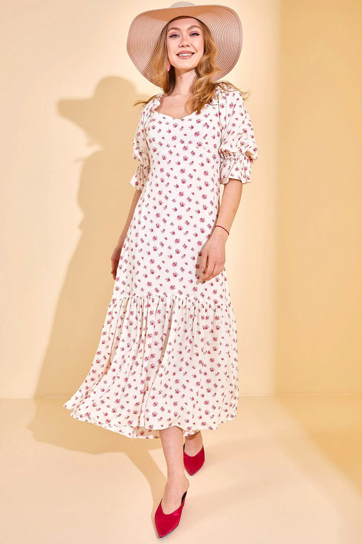 Fustan rozë Jumeon, X1269120