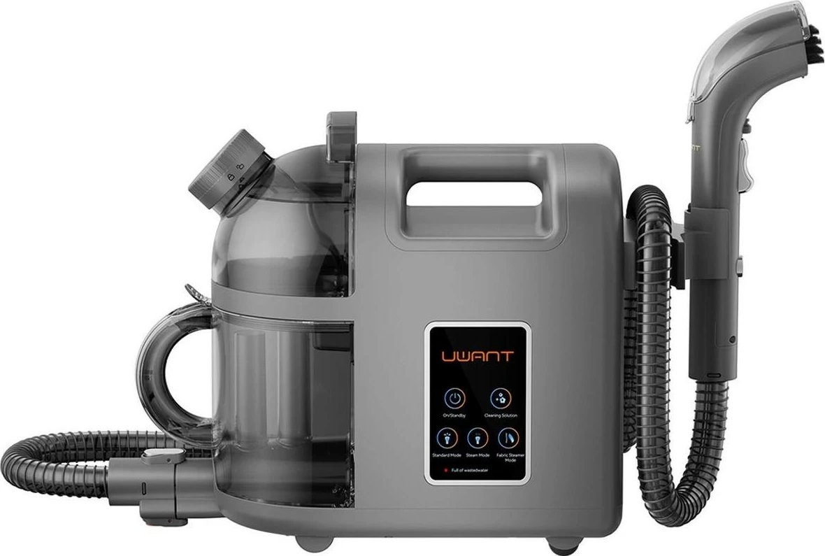 Fshesë me avull UWANT B200, 1.5L, 1900W, gri